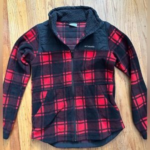 Columbia Red Plaid Jacket
